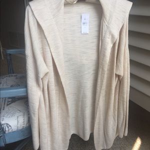 FLASH SALE!!! NWT Open front hooded cardigan $8